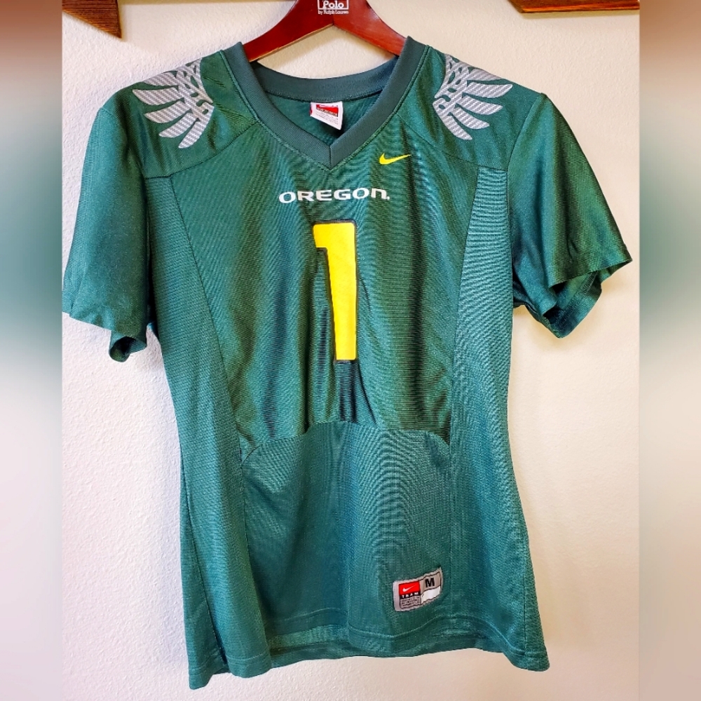 Oregon Ducks Youth Football Jersey. Nike. Size M (8-10)